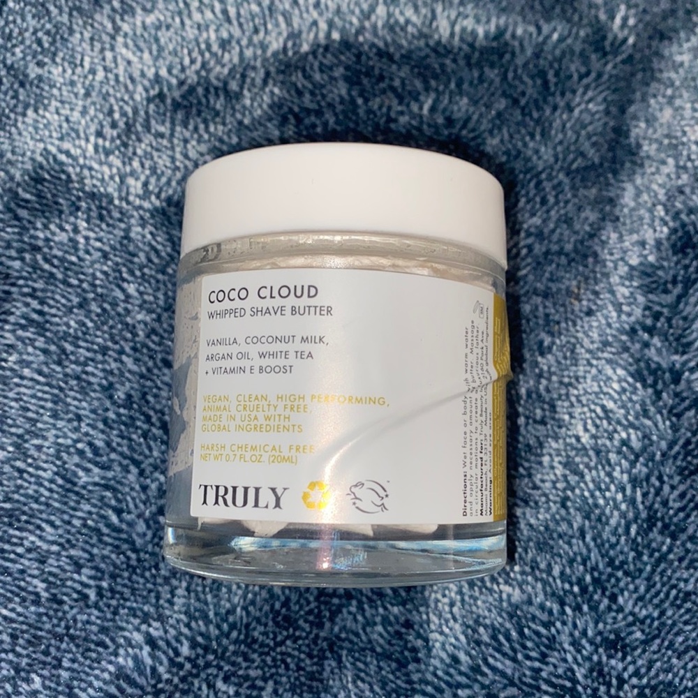 Truly shave butter